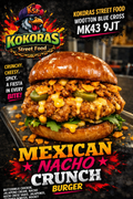 Mexican Nacho Crunch Burger