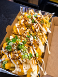 Buttermilk Loaded Honey BBQ Fries.