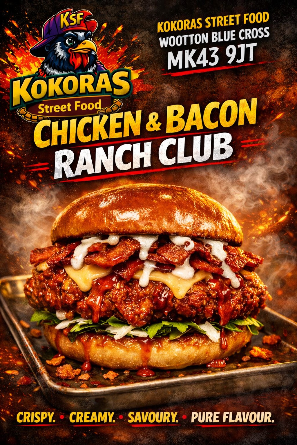Chicken & Bacon Ranch Club